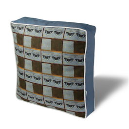 Aberto Design Cojín YM1134 Multicolor 42 x 42 cm